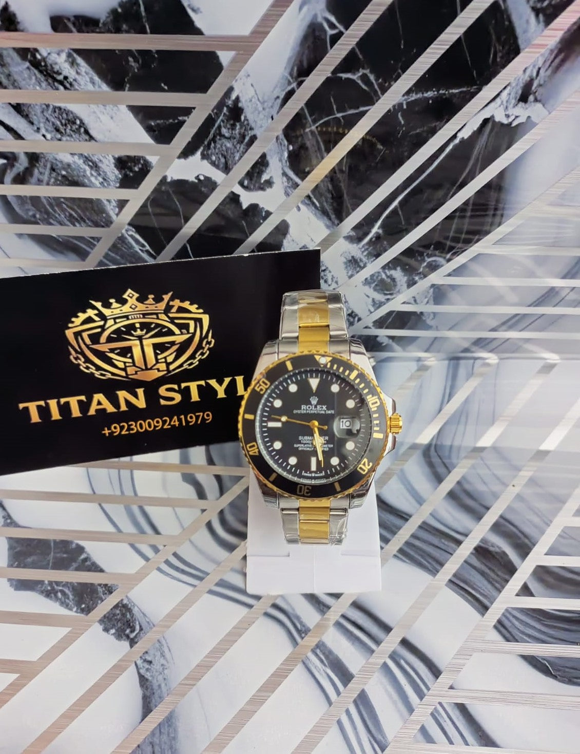 Rolex Submariner Date Blue and Black Dial Luxury Watch