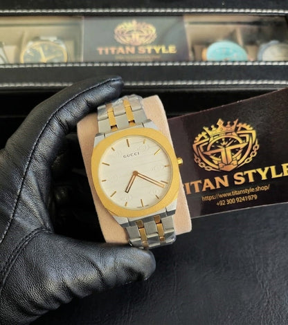 GUCCI 38mm Tow Tone