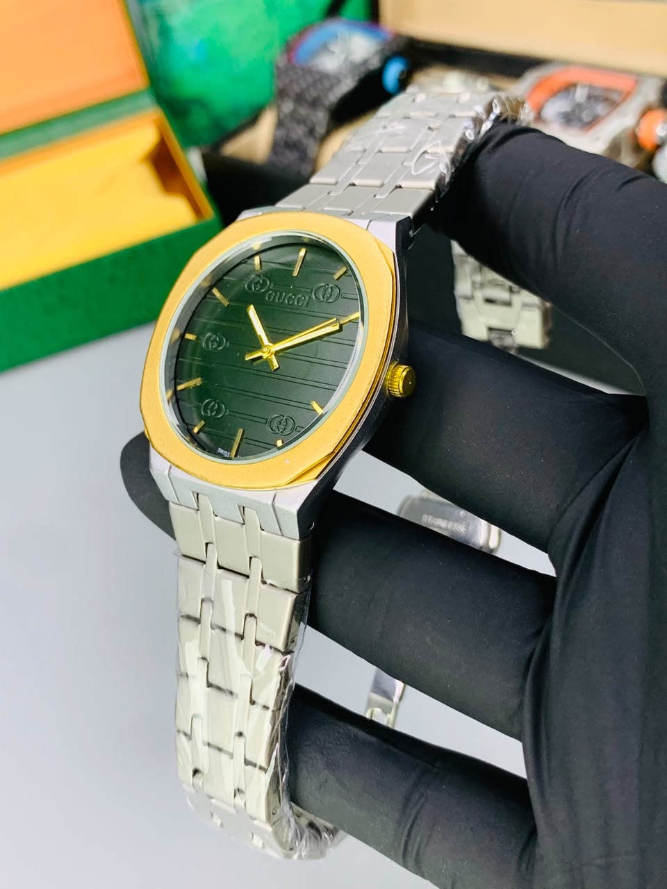 GUCCI 38mm Tow Tone