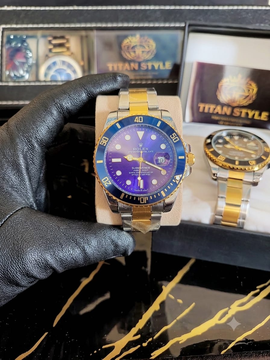 Rolex Submariner Dual Tone Chain