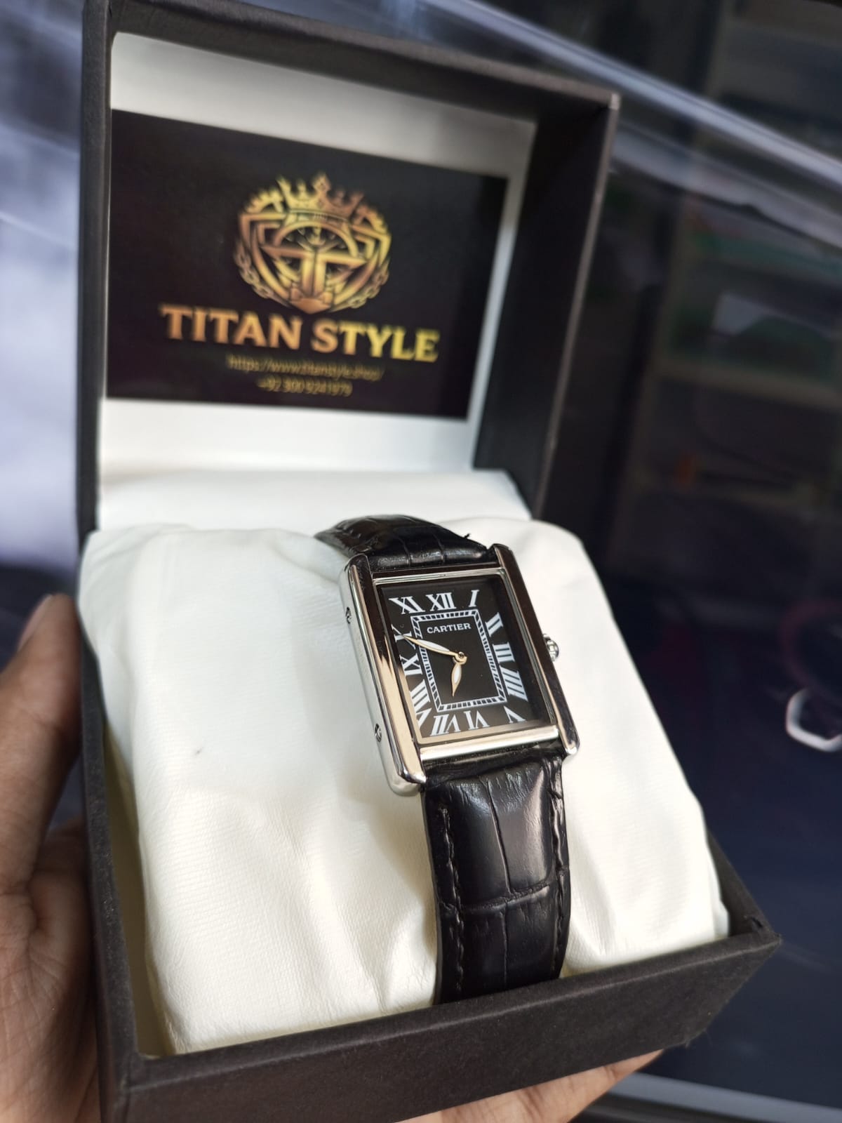 Casio Tank Classic Leather Strap Watch – Elegant Men’s Watch