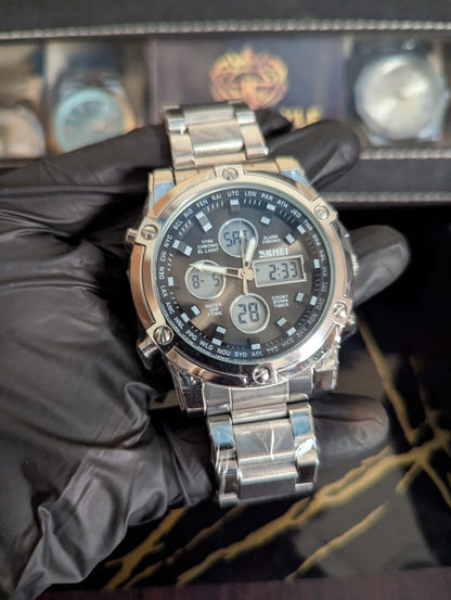 SKMEI 1389 Dual Time Watch